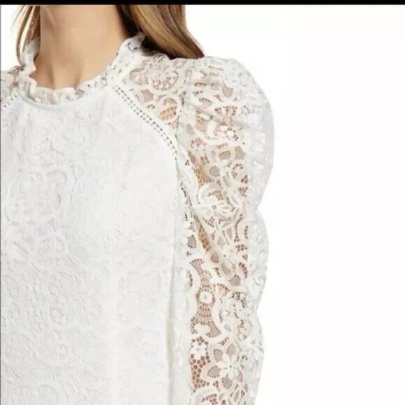 Lilly Pulitzer Averi Lace Long Sleeve Sheath Dress Size 6 - New With Tags - Picture 2 of 4